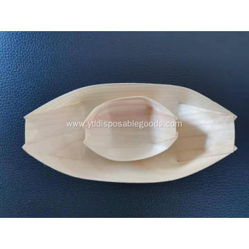 factory price disposable wooden boat tray